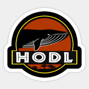 HODL Sticker
